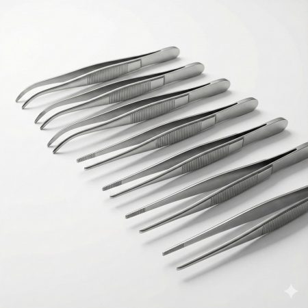 Forceps (tissue, dressing, hemostatic)